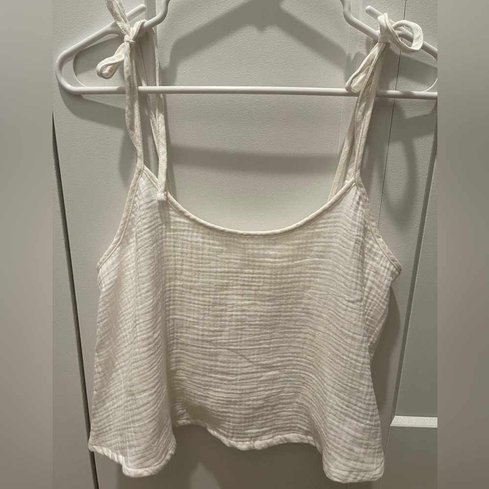 100% Cotton Tie Top